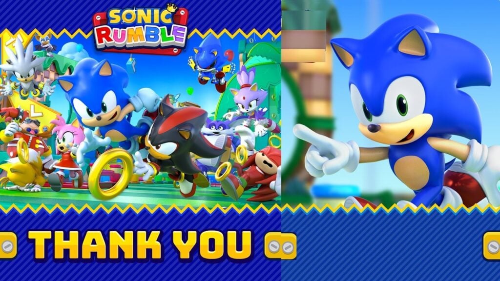 Sonic Rumble, игра SEGA, вдохновленная Fall Guys, начинает бета-тестирование