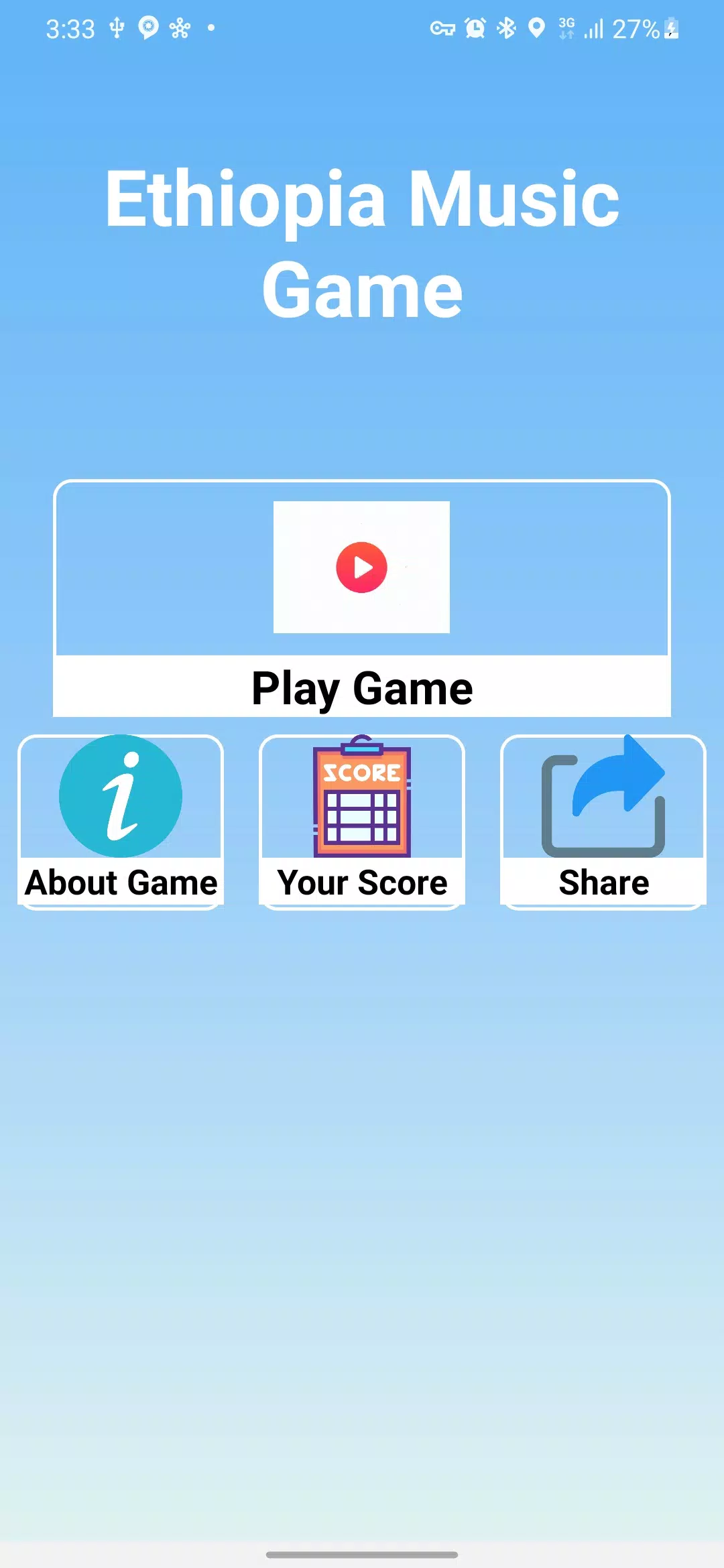 Ethio Music Game Challenge應用截圖第1張
