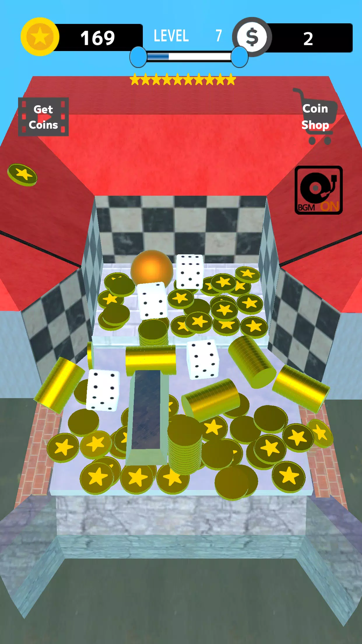 Simple Coin Pusher 스크린샷 2