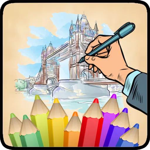 Coloring Travels Ekran Görüntüsü 0