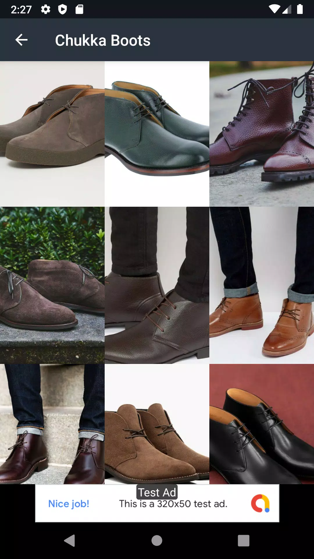 Chukka Boots Ideas Tangkapan skrin 1