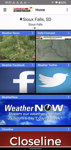 KELO Weather – South Dakota ဖန်သားပြင်ဓာတ်ပုံ 0