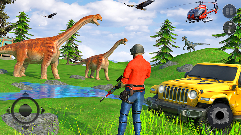 Schermata Wild Dino Hunter 3D Gun Games 2