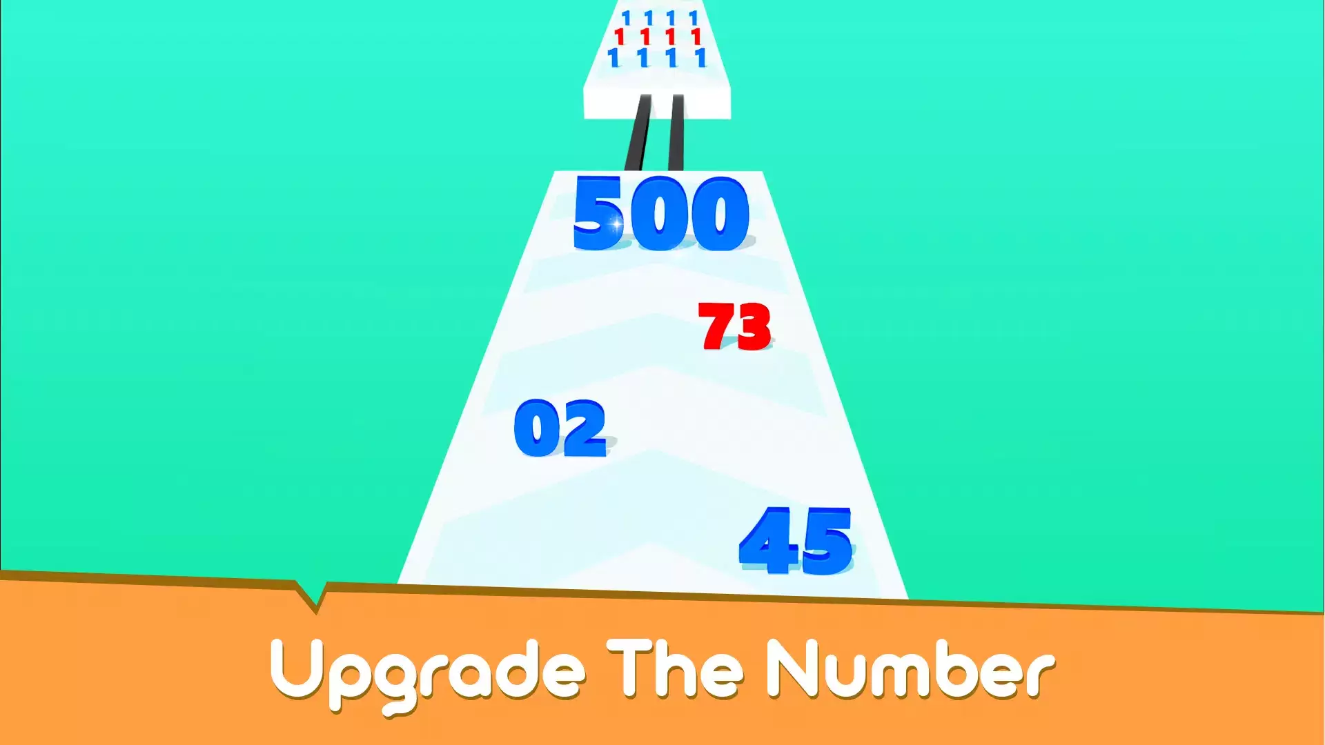 Run & Merge Numbers Game Tangkapan skrin 2