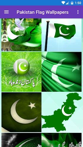 Pakistan Flag Wallpaper: Flags ဖန်သားပြင်ဓာတ်ပုံ 2