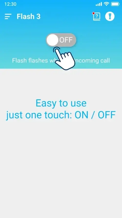 Flash Notification On Call (Flash Alerts 3)應用截圖第2張