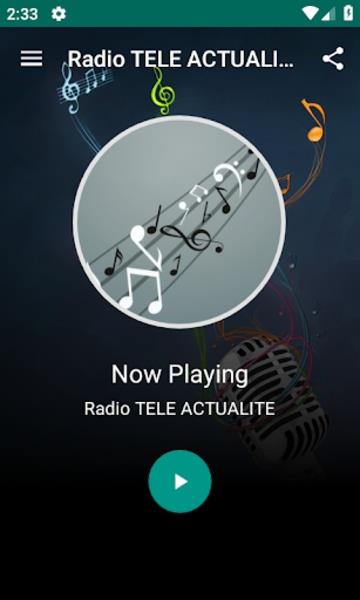 Radio TELE ACTUALITE应用截图第1张