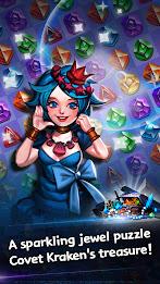 Jewel Kraken: Match 3 Blast 스크린샷 2