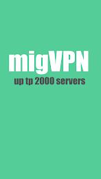 Mig VPN Schermafbeelding 2