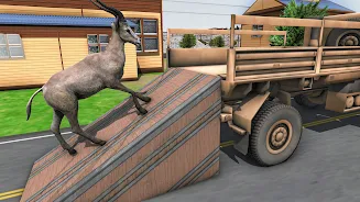 Animal Transport Truck Game Captura de tela 1