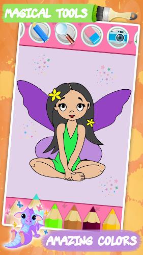 Princess Coloring - Kids Fun Zrzut ekranu 2