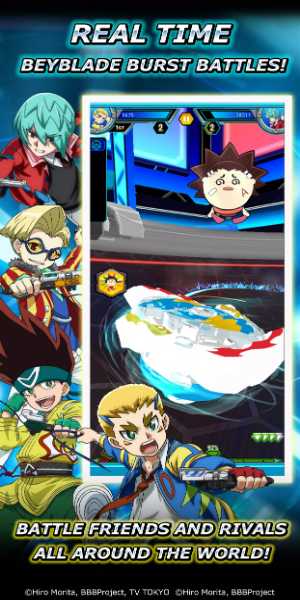 Beyblade Burst Rivals Captura de tela 0