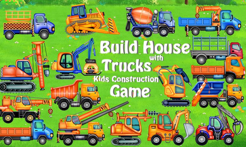 Build Town House with Trucks Captura de tela 0