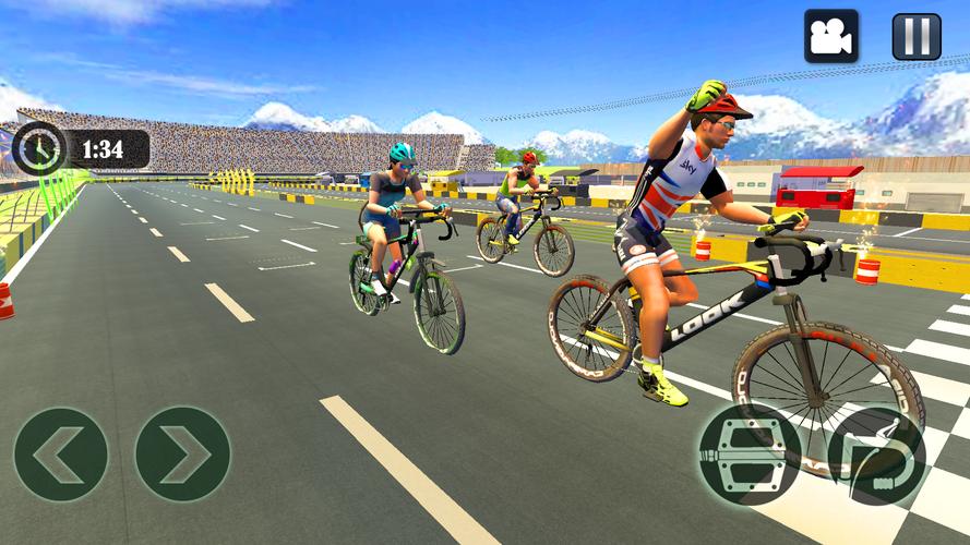 Cycle Race Game Cycle Stunt Tangkapan skrin 3