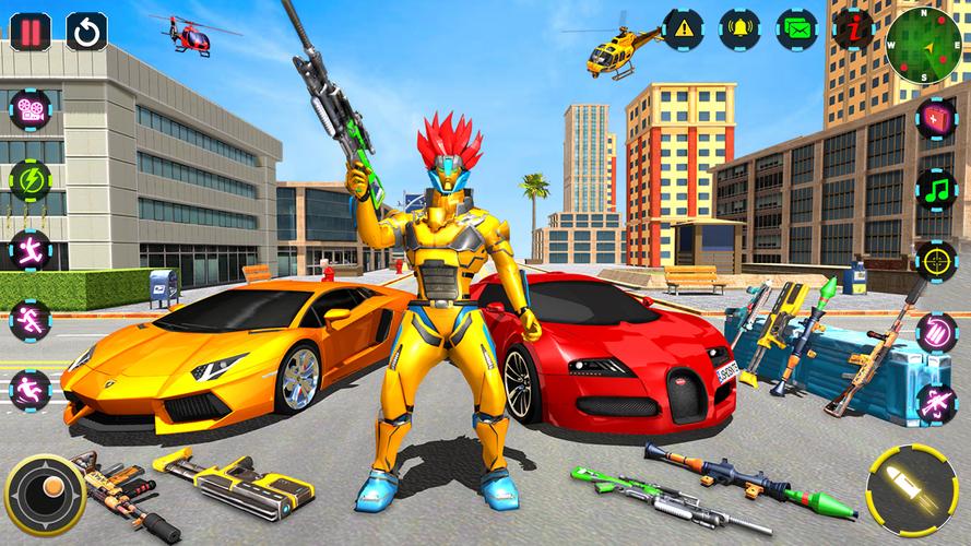 Robot Hero Game - Robot Game Tangkapan skrin 1