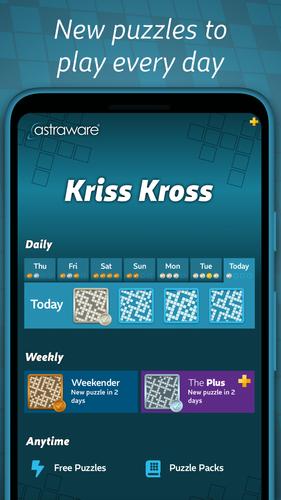 Astraware Kriss Kross スクリーンショット 3