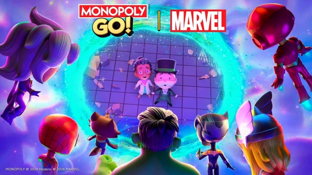 İş Adamları Yakında Monopoly Go x Marvel Collab