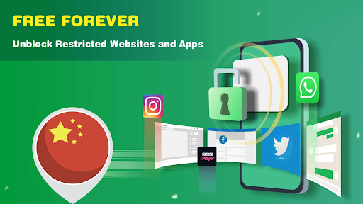 China VPN Proxy - Unlimited Super Fast VPN Tangkapan skrin 1