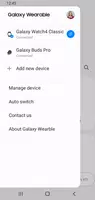 Galaxy Wearable (Samsung Gear) স্ক্রিনশট 1