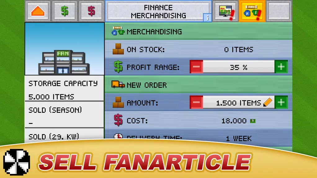 Soccer Pocket Manager ဖန်သားပြင်ဓာတ်ပုံ 3