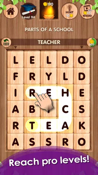 Falling Word Games - Addictive ภาพหน้าจอ 3