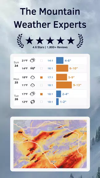 OpenSnow: Snow Forecast Capture d'écran 0