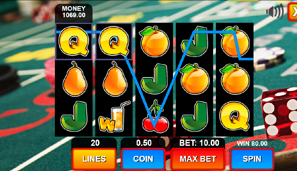 Fruit Summer Slots Machine Screenshot 3