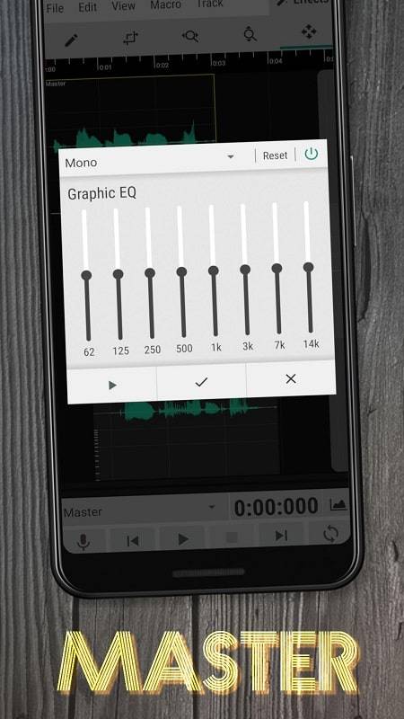 WaveEditor Record & Editar Captura de tela 3