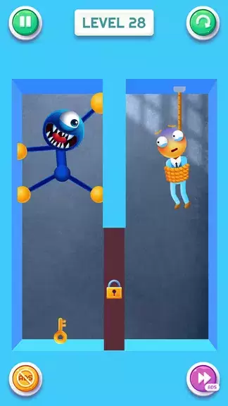 Blue Monster: Stretch Game Ekran Görüntüsü 2