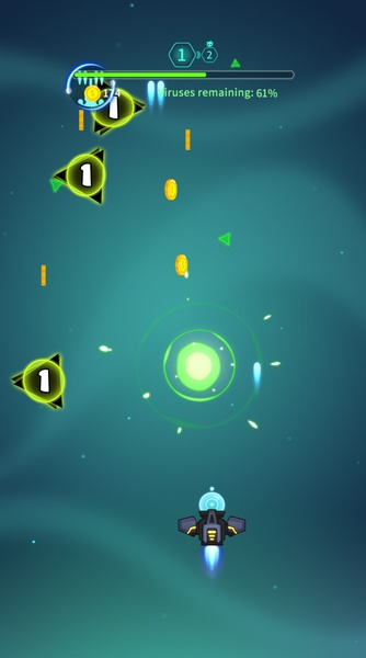 Virus War - Weltraum Screenshot 1