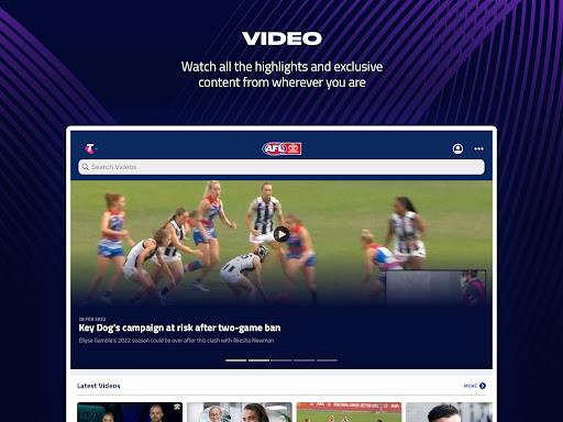 AFL Live Official App Screenshot 2