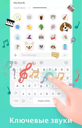 Facemoji Emoji KeyboardDIY Emoji Keyboard Theme Screenshot 2