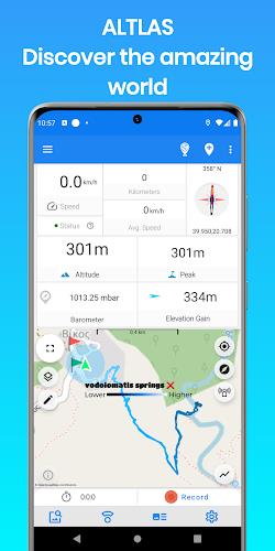 ALTLAS: Trails, Maps & Hike Captura de tela 1