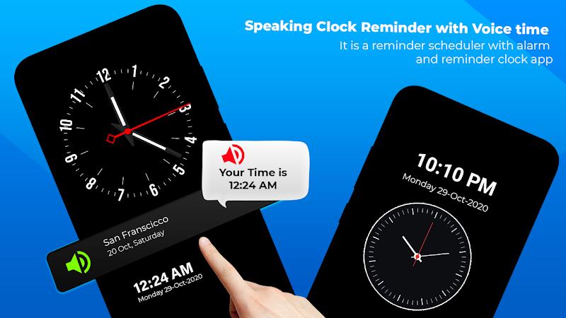 Speaking Clock - Talking Clock Screenshot 3