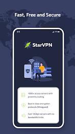 StarVPN: Private & Secure VPN स्क्रीनशॉट 1