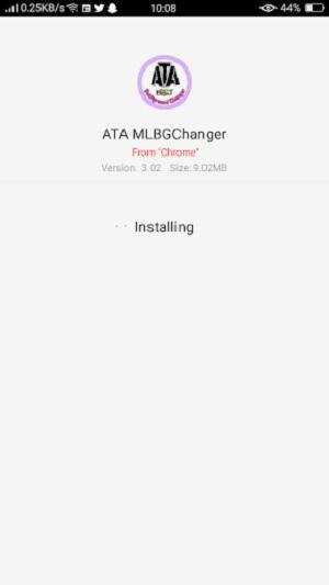 ATA MLBG Changer स्क्रीनशॉट 1