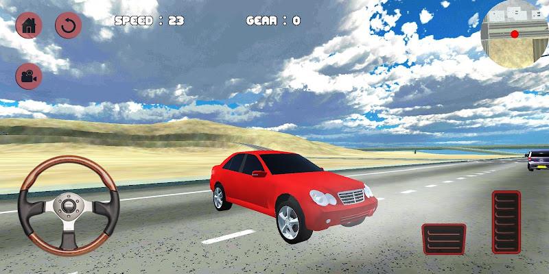 C180 Driving Simulator ဖန်သားပြင်ဓာတ်ပုံ 2