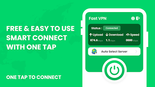 Fast VPN - Fast & Secure ဖန်သားပြင်ဓာတ်ပုံ 1