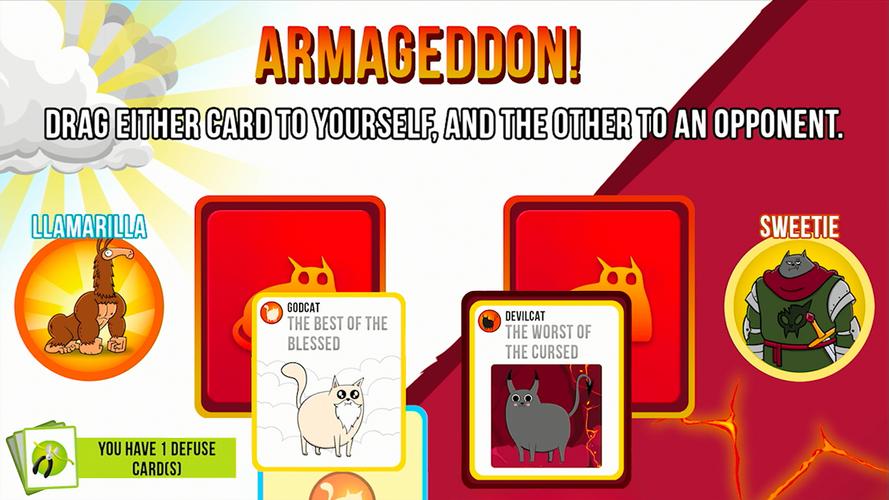 Exploding Kittens NETFLIX Captura de tela 1