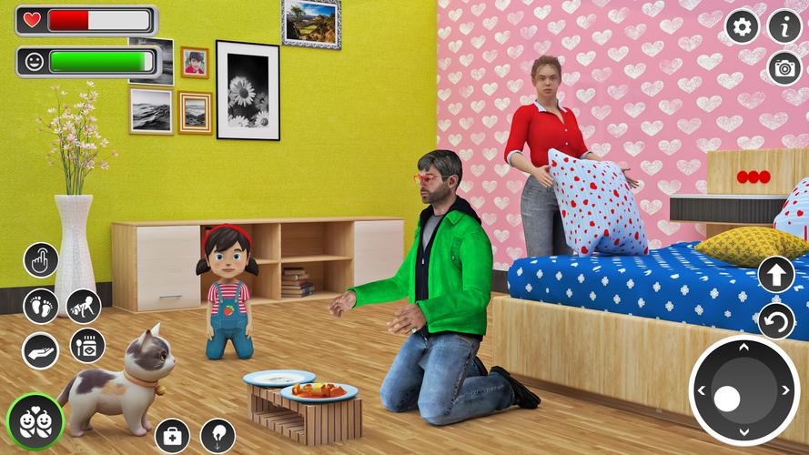 Virtual Mom Dad: Baby Games Screenshot 1