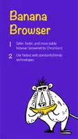 Banana Browser: Adblock, Secur स्क्रीनशॉट 0