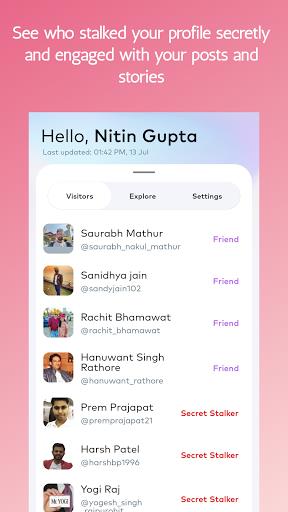 InStalker - Who viewed your Social Profile Ảnh chụp màn hình 0
