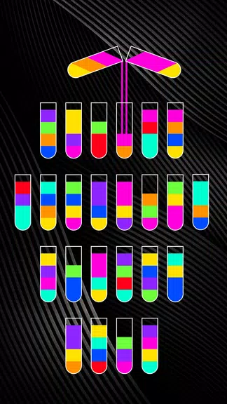 SortPuz 3D: Water Color Sort ภาพหน้าจอ 1
