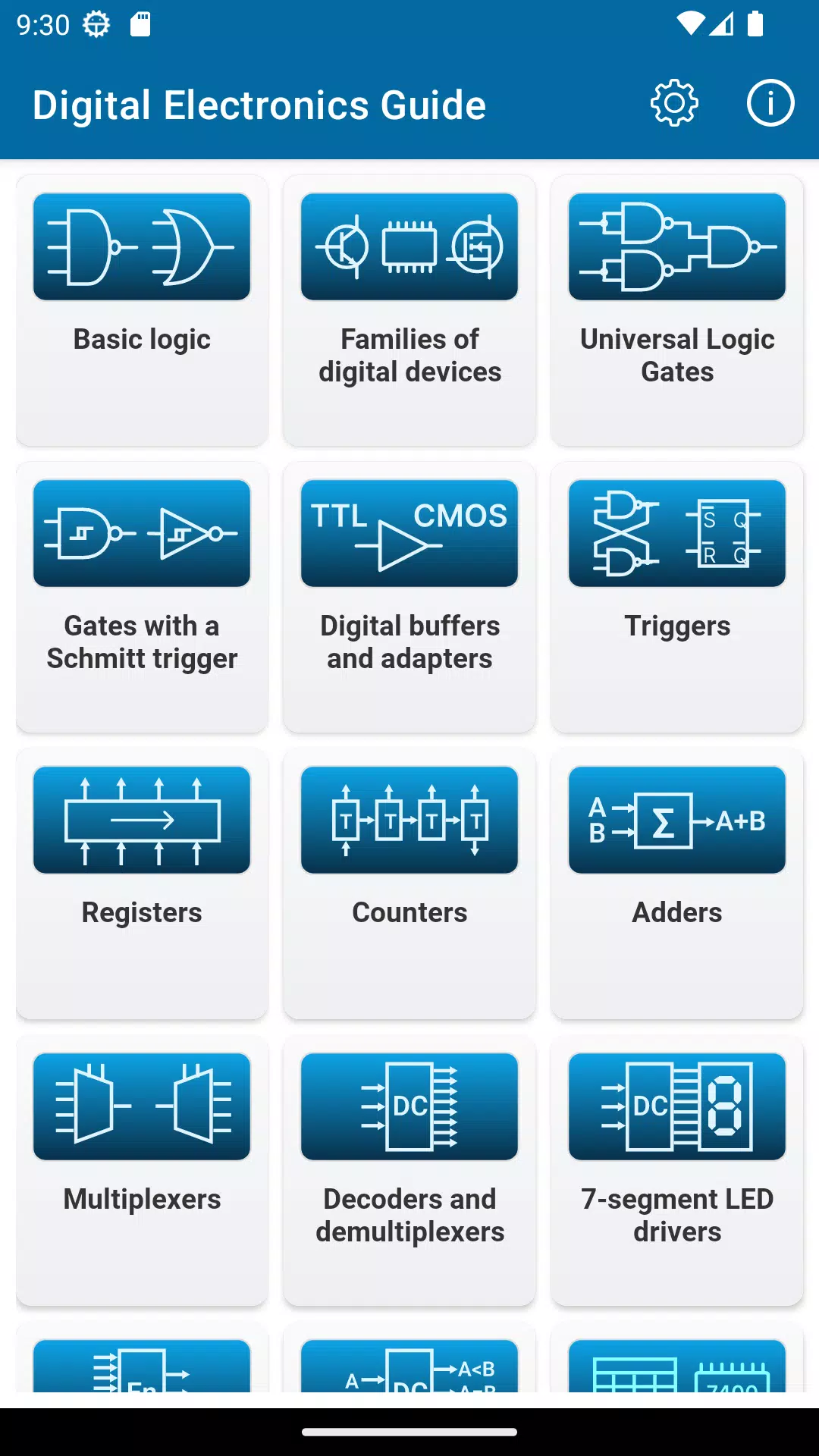 Digital Electronics Guide ภาพหน้าจอ 0