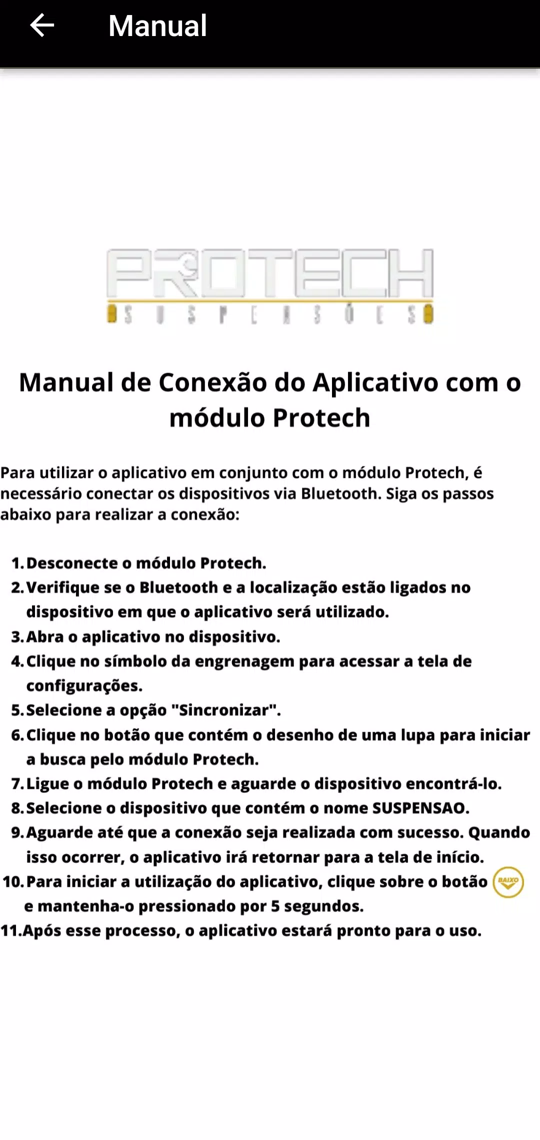 Protech Suspensões Captura de tela 2