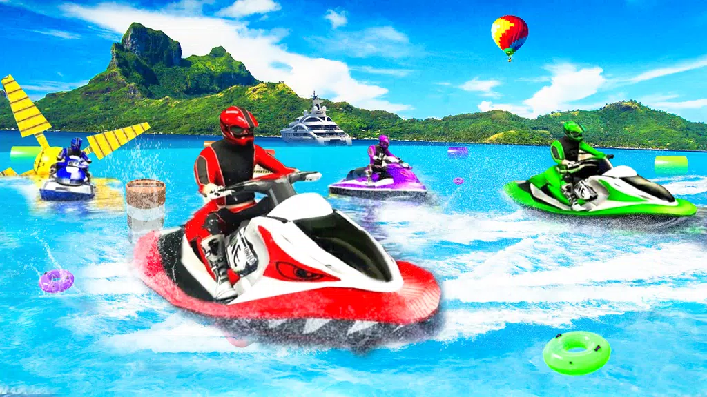 Jet Ski Racing Simulator Games Ảnh chụp màn hình 2