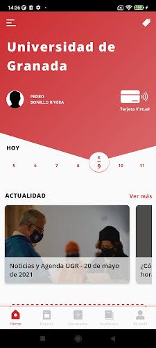 UGR App Universidad de Granada 스크린샷 1