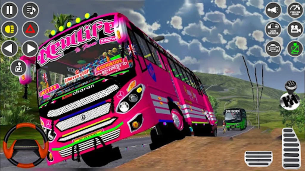 Real Passenger Bus Driving Sim Captura de tela 3