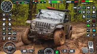 Offroad Mud Jeep Simulator 3d應用截圖第0張