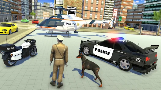 Police Shooting car chase スクリーンショット 1